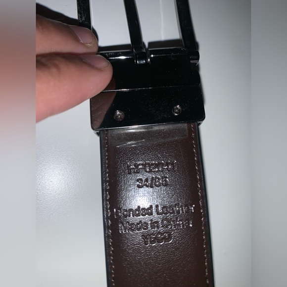 Perry Ellis Men’s Belt Reversible Size 34/85 - Picture 2 of 5